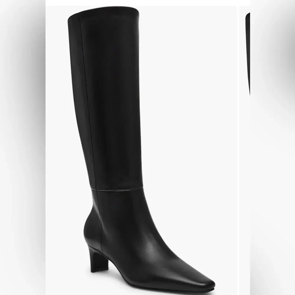 Steve massed Black Women's knee high boot size 7
